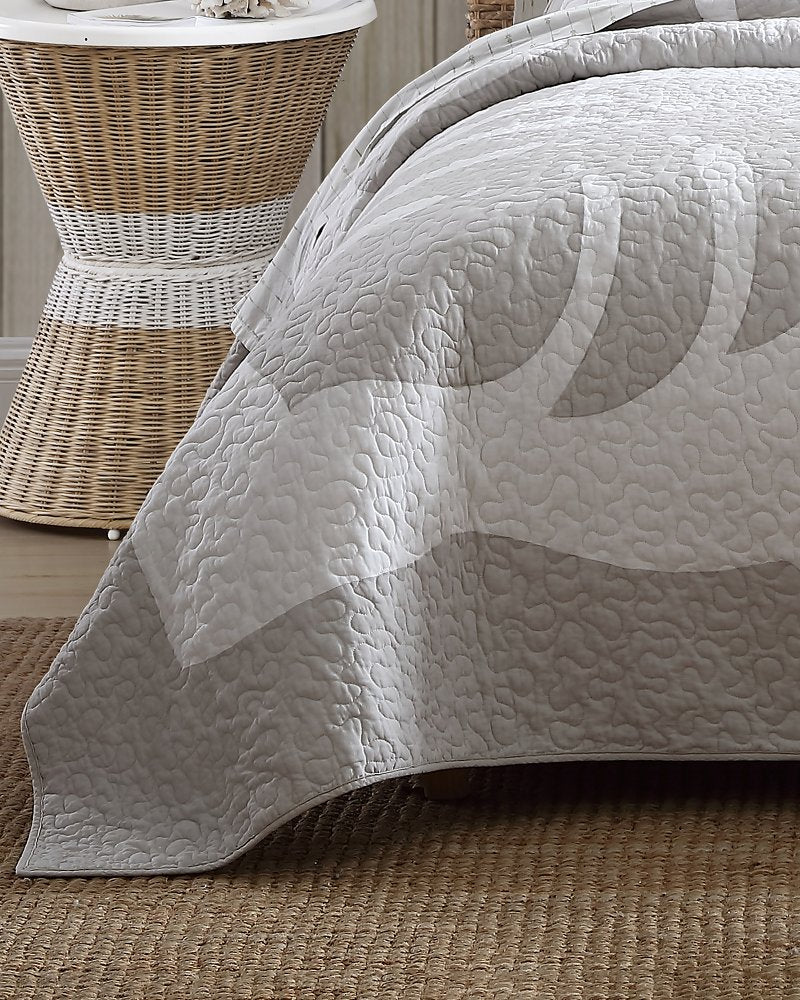 Tommy Bahama | Molokai Full/Queen Quilt / Grey