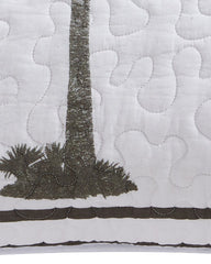 Tommy Bahama | Palm Island Quilted Standard Sham / Grey