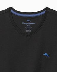 Tommy Bahama | New Bali Skyline V-Neck T-Shirt / Black