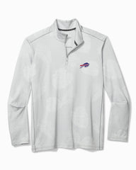 Tommy Bahama | NFL Delray Frond IslandZone® Half-Zip Sweatshirt / buffalo_bills