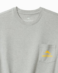 Tommy Bahama | Old Dogs, Cue Tricks Graphic Pocket T-Shirt / Grey Heather
