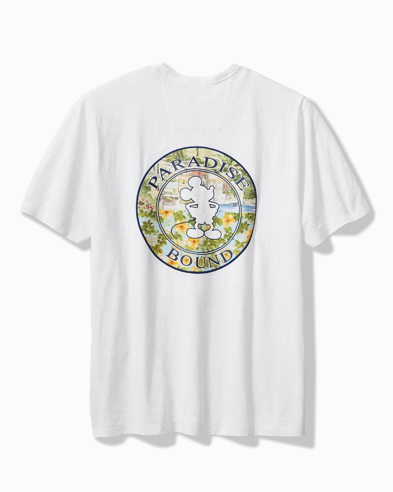 Tommy Bahama | Disney Paradise Bound Short-Sleeve Lux T-Shirt / White