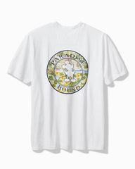 Tommy Bahama | Disney Paradise Bound Short-Sleeve Lux T-Shirt / White