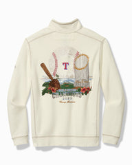 Tommy Bahama | 2023 MLB® World Series™ Tobago Bay Half-Zip Sweatshirt / texas_rangers