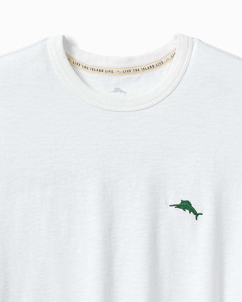 Tommy Bahama | Later Gator Short-Sleeve Lux T-Shirt / White