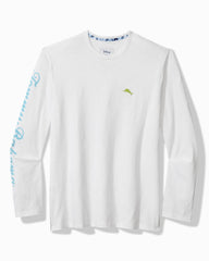 Tommy Bahama | Disney Postcard to Paradise Long-Sleeve Lux T-Shirt / White