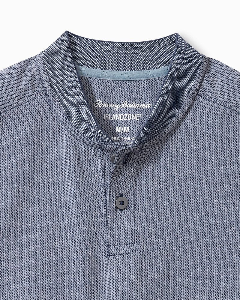 Tommy Bahama | Alki Point Short-Sleeve IslandZone® Henley / Eclipse