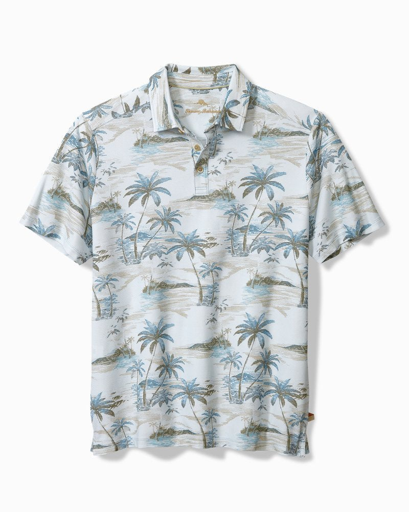 Tommy Bahama | Oceanic Oasis IslandZone® Polo / Sterling Blue