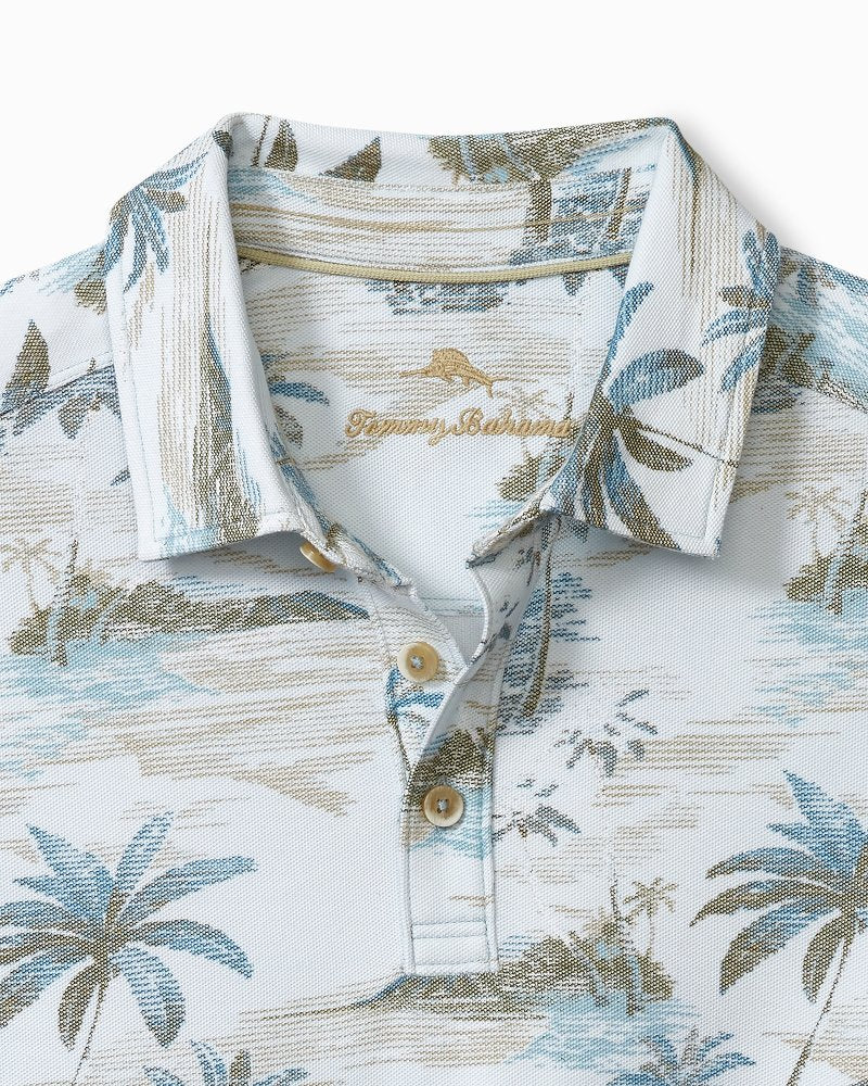 Tommy Bahama | Oceanic Oasis IslandZone® Polo / Sterling Blue