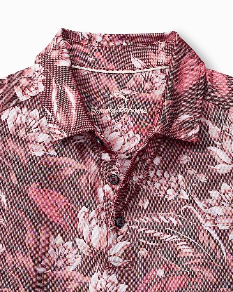 Tommy Bahama | Midnight Excursions IslandZone® Polo / Cherry Stone