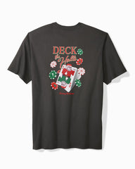 Tommy Bahama | Deck the Halls Graphic T-Shirt / Coal