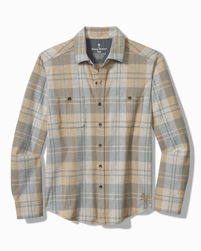 Tommy Bahama | Fireside Modesto Stretch Flannel Shirt / Wind's Breath