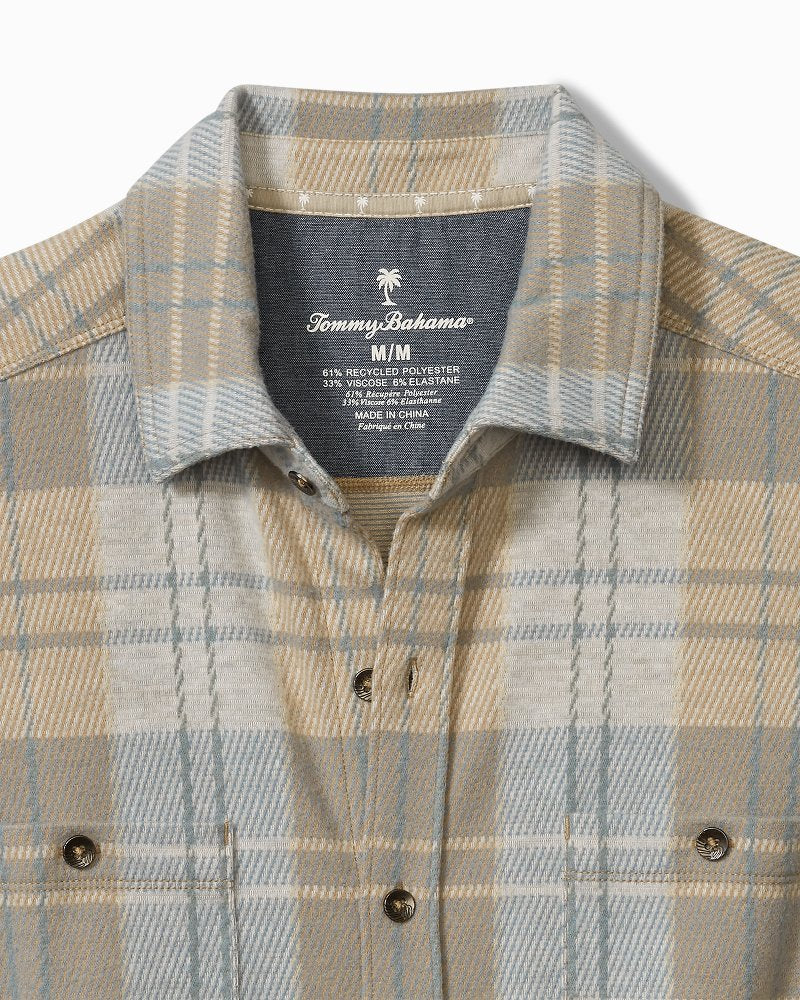 Tommy Bahama | Fireside Modesto Stretch Flannel Shirt / Wind's Breath