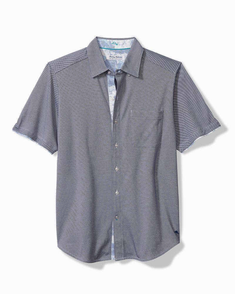 Tommy Bahama | San Lucio Cali Blooms Happy Hour Knit Stretch Shirt / Bering Blue