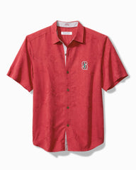 Tommy Bahama | Collegiate Coconut Point Palm Vista IslandZone® Camp Shirt / Stanford