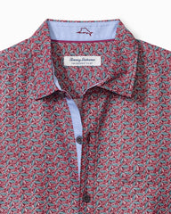 Tommy Bahama | Coconut Point Beachcomber Geo IslandZone® Camp Shirt / After Dark