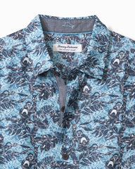 Tommy Bahama | Coconut Point Capuchin Vines IslandZone® Camp Shirt / Pool Tile