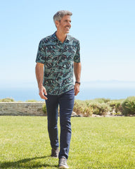 Tommy Bahama | Tortola Verde Fronds Short-Sleeve Shirt / Seven Seas