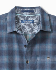 Tommy Bahama | Coastline Cord Stretch Ombré Check Shirt / Dockside Blue