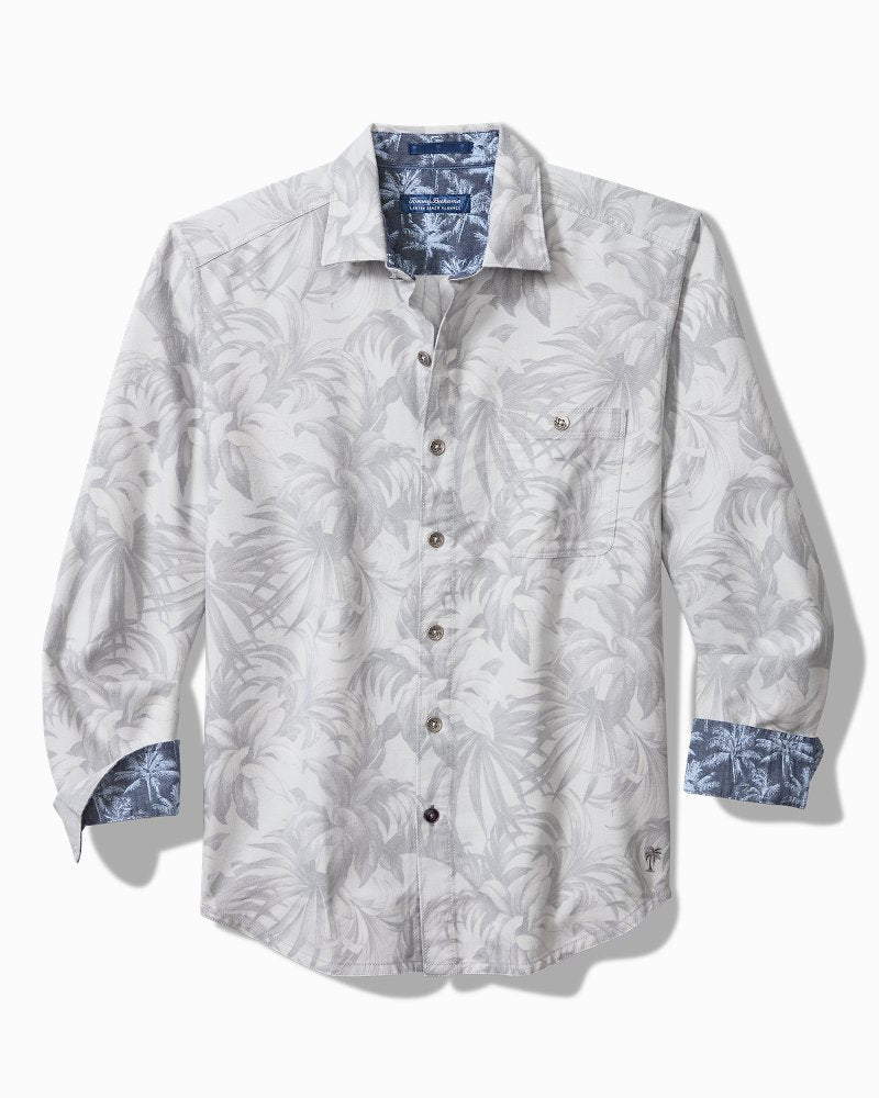Tommy Bahama | Canyon Beach Durango Palms Stretch Flannel Shirt / Micro Chip