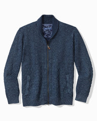 Tommy Bahama | Sunbreak Full-Zip Sweater / Coastline