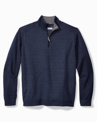 Tommy Bahama | Coastal Shores Half-Zip Sweater / Navy
