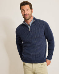 Tommy Bahama | Coastal Shores Half-Zip Sweater / Navy