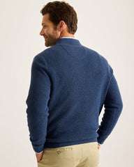 Tommy Bahama | Marlin Luxe Half-Zip Sweater / Dockside Blue Heather