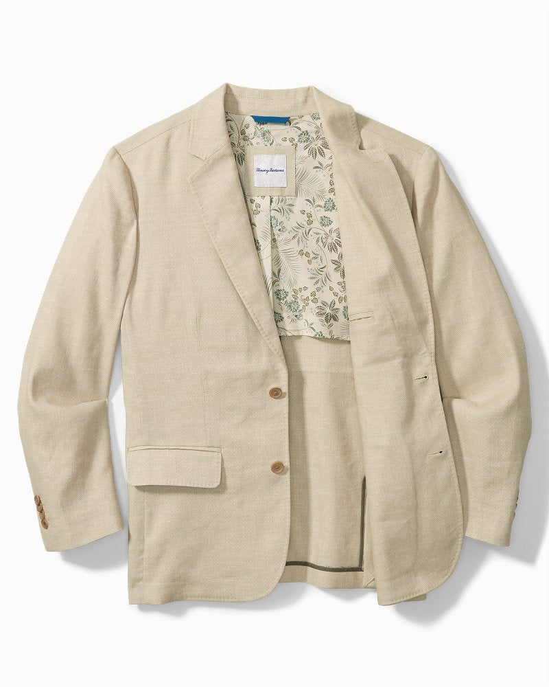 Tommy Bahama | Latigo Beach Linen-Blend Blazer / Stone Khaki