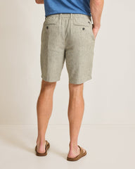 Tommy Bahama | Isla Sands Stripe Stretch-Linen 9-Inch Shorts / Beach