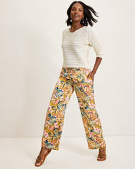 Tommy Bahama | Flora Amora Satin Pants / Greek Olive