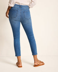 Tommy Bahama | High-Rise Skinny Ankle Jeans / Med Playa Wash