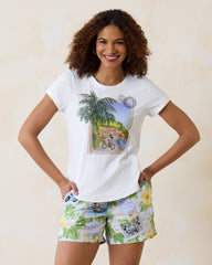 Tommy Bahama | Disney Take the Scenic Route Lux T-Shirt / White