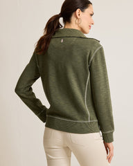 Tommy Bahama | Tobago Bay Half-Zip Sweatshirt / Banana Leaves