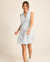 Tommy Bahama | Aubrey Leopard Leisure IslandZone® Dress / Tea Leaf