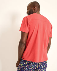 Tommy Bahama | Big & Tall Short-Sleeve Crewneck T-Shirt / Cranberry