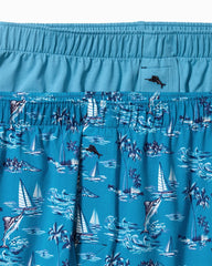 Tommy Bahama | Cotton Knit Marlin Print Boxers — 2-Pack / Slate Teal