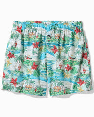 Tommy Bahama | Woven Tropical Print Boxers / Big Sky Blue