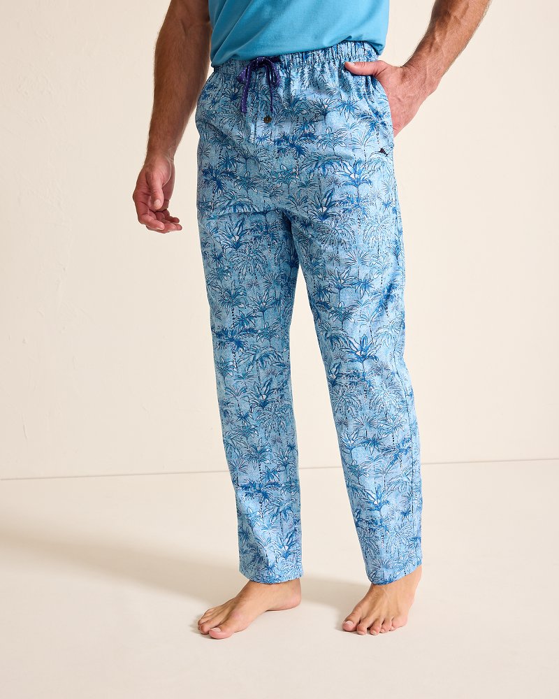 Tommy Bahama | Big & Tall Woven Pajama Pants / Blue Fade