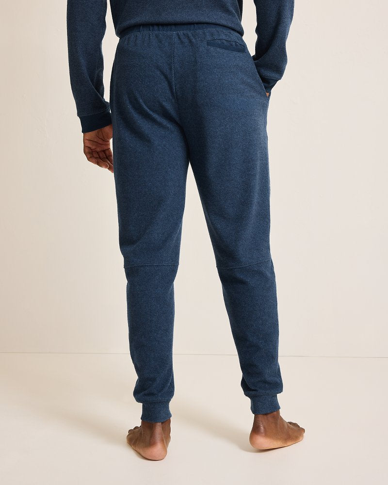 Tommy Bahama | Textured Twill Stripe Joggers / Dark Moonlight