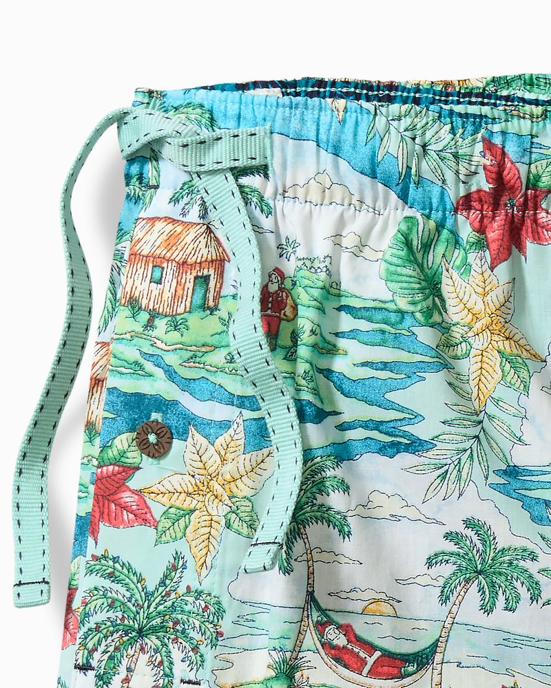 Tommy Bahama | Jersey Long Sleeve & Pants Pajama Set / Big Sky Blue