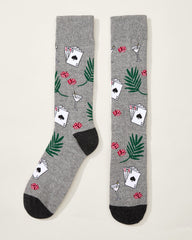 Tommy Bahama | Bet the Deck Socks / Grey Heather