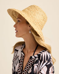 Tommy Bahama | Pearl Raffia Sun Hat / Natural