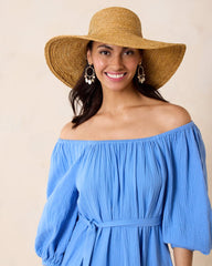 Tommy Bahama | Raffia Braided Floppy Hat / Natural